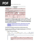 Planilla de Remuneraciones Con Boletas de Pago en Excel