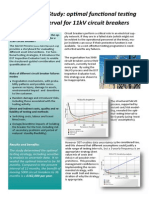 1 11kV Circuit Breaker Functional Testing Interval Opt - FINAL 31 October