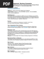 Assignment - Business Economics: Professor/ Evaluator: Dr. Janak Kumarasinghe, NSBM