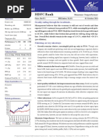 HDFC Bank - Visit Update - Oct 14