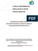 Materi Diklat Budaya Sekolah Manajemen Perubahan Kepemimpinan Dalam Implementasi Kurikulum 2013 1