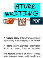 Feature Writing