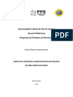 Dissertacoes - poli.ASPECTOS TÉCNICOS E CONSTRUTIVOS DO PROJETO DE UMA PONTE ESTAIADA