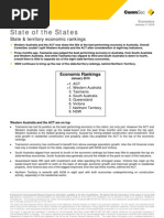 CommSec State of The States January 2010