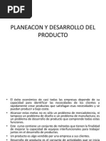 Planeacion y Desarrollo Del Producto PDF