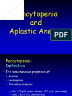 Pancytopenia and Aplastic Anemia Ok