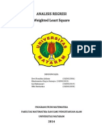 Weighted Least Square (Analisis Regresi)