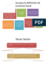 Condiciones para La Definición de Economía Social