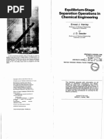 Equilibrium-Stage Separation Operations in Chemical Engineering