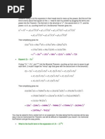 Binomial Theorem