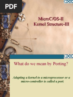 Microc/Os-Ii Kernel Structure-Iii