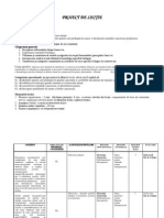 Proiect de Lectie Cls A 12 A C