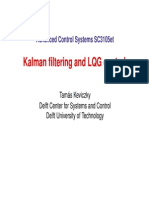 Kalman Filtering and LQG Control - Acs10-12 PDF