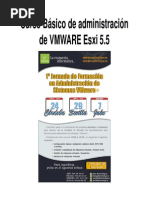 Curso Básico de Administración de VMWARE Esxi 5.5