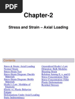 Chapter-2: Stress and Strain - Axial Loading