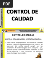 Control de Calidad Emulsiones