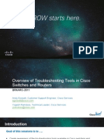 Cisco Live - Overview of Troubleshooting Tools in Cisco Switches and Routers - BRKARC-2011 PDF