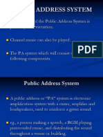 Public Address System