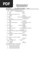 SDN Kalangsari Ii: Ulangan Akhir Semester 1