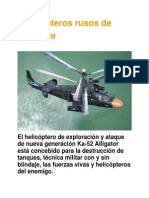 Helicopteros de Combate Rusos