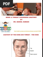 DR Daniel Samadi - Nose and Throat Disorders Anatomy