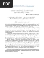 Derechos Políticos, Construcción de Ciudadanía y Género - Alfredo Orellana Moyao (UNAM)