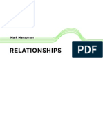 Relationships - Mark Manson PDF