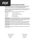 Contrato de Compra Venta de Terreno