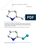 Exercise 22 - Hyperchem 8 04 MM Calculations Energy of Rotation Round Single Bonds