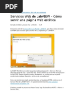 Labview Web Server