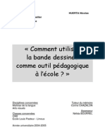 Comment Utiliser La B.D Comme Outil Pedagogique A L'ecole