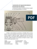 Elemente Constructive Ale Trapezului de Directie.