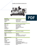 C9 Caterpillar Genset Marine Generator Sets