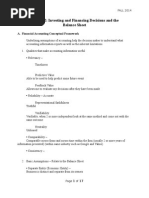 Accounting - Chapter 2 Outline