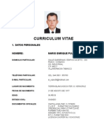 Curriculumvitae Mario Pulido