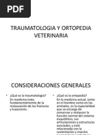 Traumatologia y Ortopedia Veterinaria