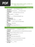 WORD FORM On Thi Tuyen Sinh Lop 10 Co Dap An