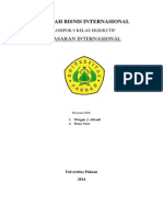 Makalah Bisnis Internasional Kel.9 Pemasaran Internasional