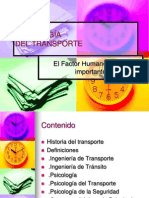 Psicologia Del Transporte