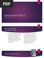 Serial Killers Part 2