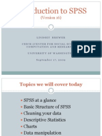 Introduction To SPSS