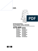 TopCon GTS600