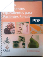 Sistema de Alimentos Equivalentes para Pacientes Renales