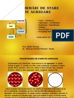 Transformari de Stare de Agregare