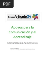 Clase Apoyos para La Comunicación y El Aprendizaje - Comunicación Aumentativa - DR Daniel Valdez