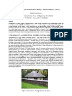 Romanian Architectural Wooden Cultural Heritage - The