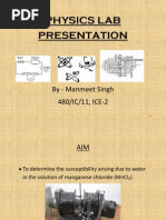 Physics Practical Demo