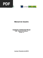 Manual Cadastro Ambiental Rural