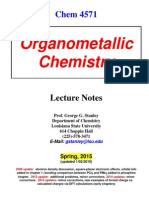 Organometallic Chemistry: Chem 4571