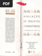 TENÓRIO, Fernando G. (Coord.) - Avaliação de Projetos Comunitários Abordagem Prática PDF